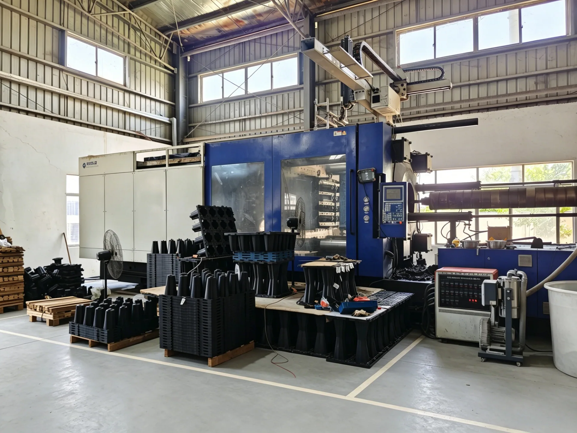 Injection moulding production equipment from the HONGLIANG catalogue