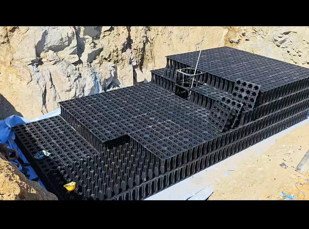 Black rainwater module assembly